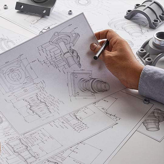 Prototypen für Industriearmaturen