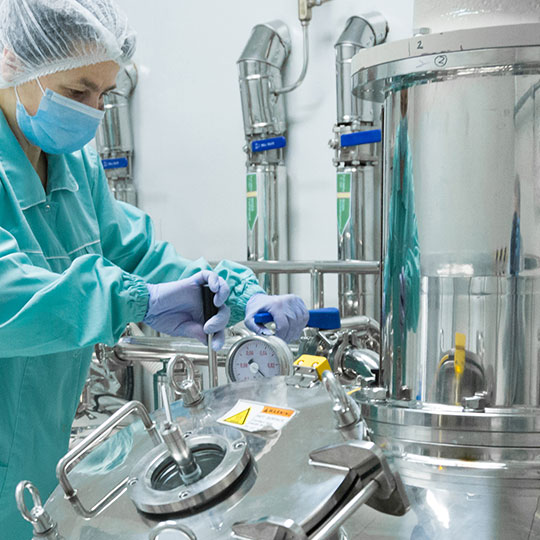 pharmaceutical industry - laboratory - valves
