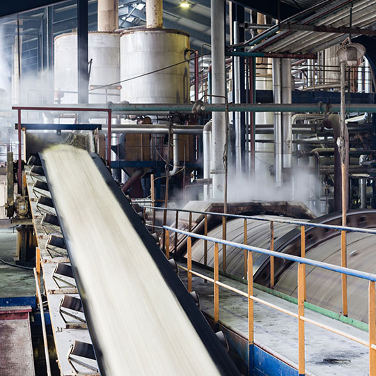 Armaturen für Anlagen der Zucker- und Stärkeproduktion