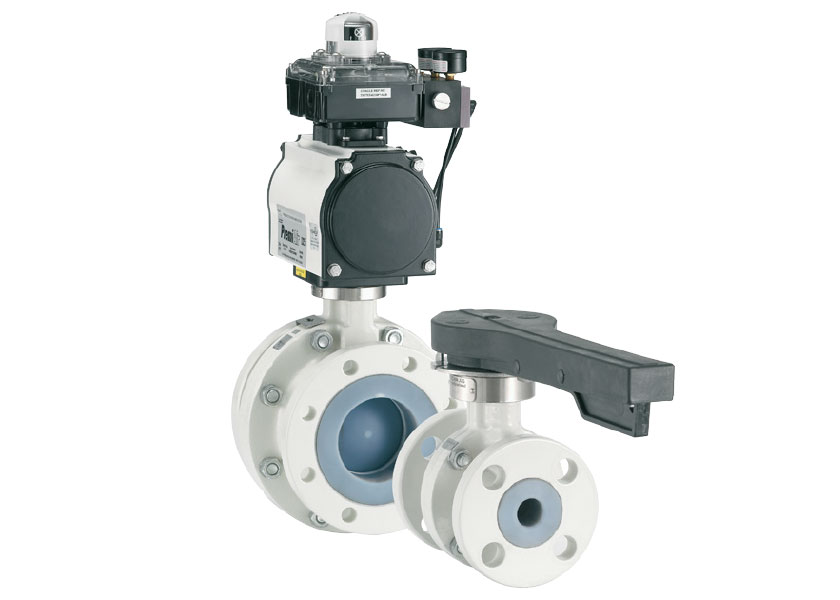 Emerson-PFA-ausgekleideter-Kugelhahn-Neotecha-NBTxNTC