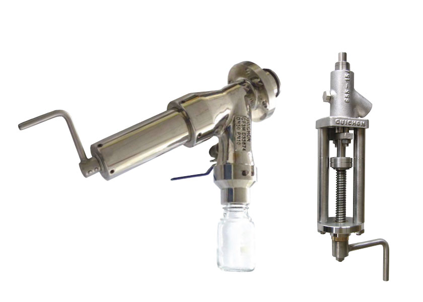 Sampling valve for pharmaceutical applications from Guichon 616M/ 655M